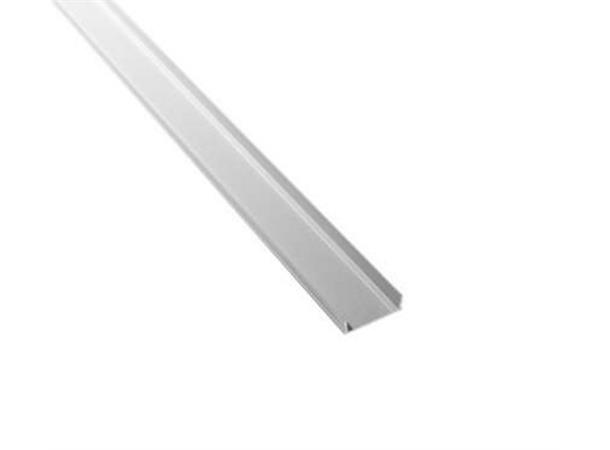 CATania 3060 innleggsprofil alu 2m bredde 23,5mm til montering av LED strip